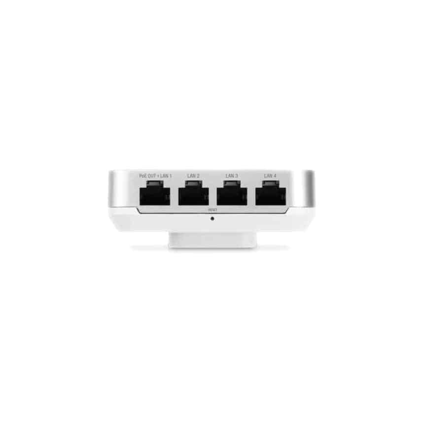 (image for) Ubiquiti UniFi HD In-Wall 802.11ac Wave 2 Wi-Fi Access Point 4 Port Ethernet Switch